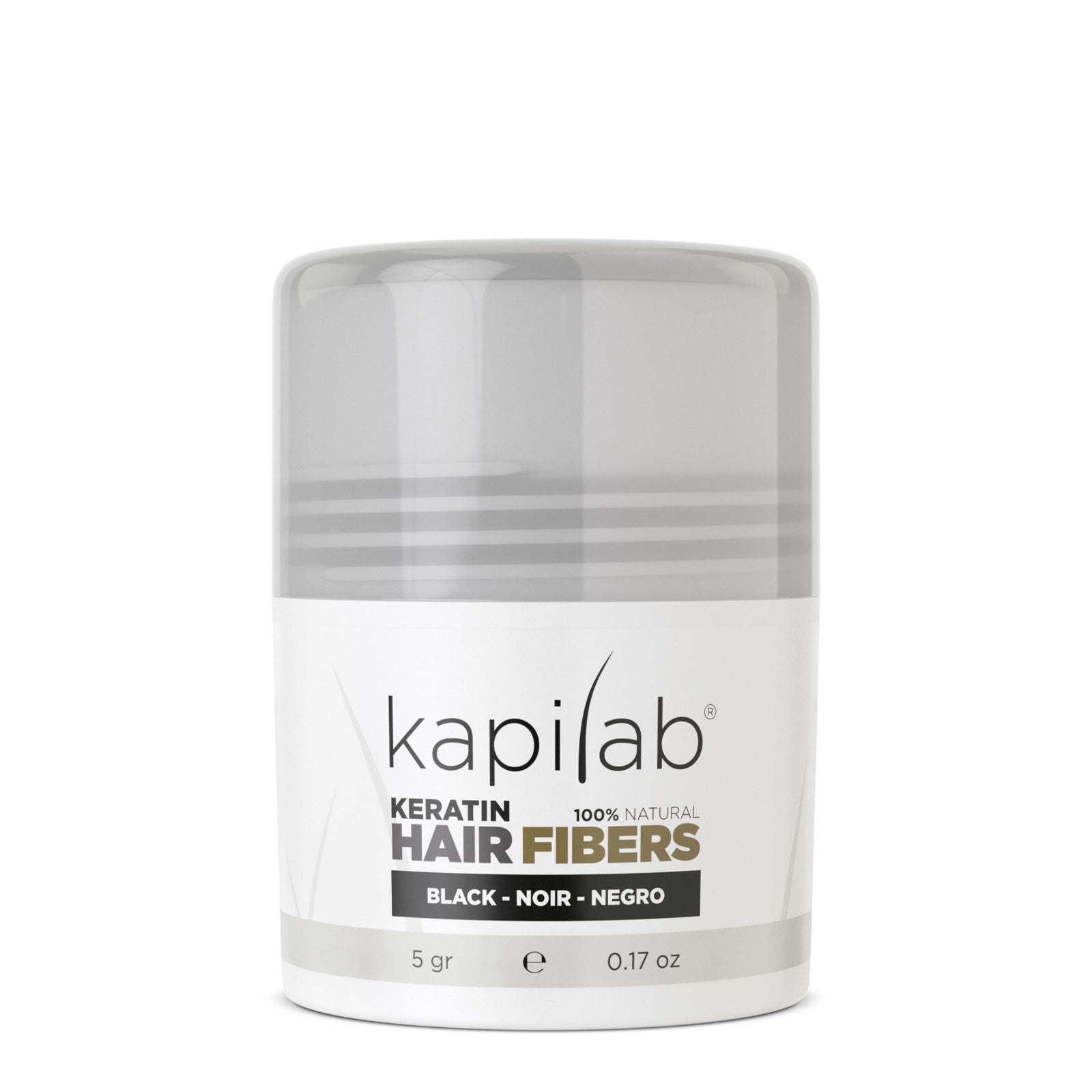 Fibras de Keratina Kapilab 5 gr — Negro